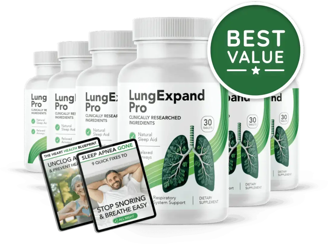 LungExpand Pro Best Value Pack for Lung Health, Respiratory Support, and Sleep Improvement in 2025